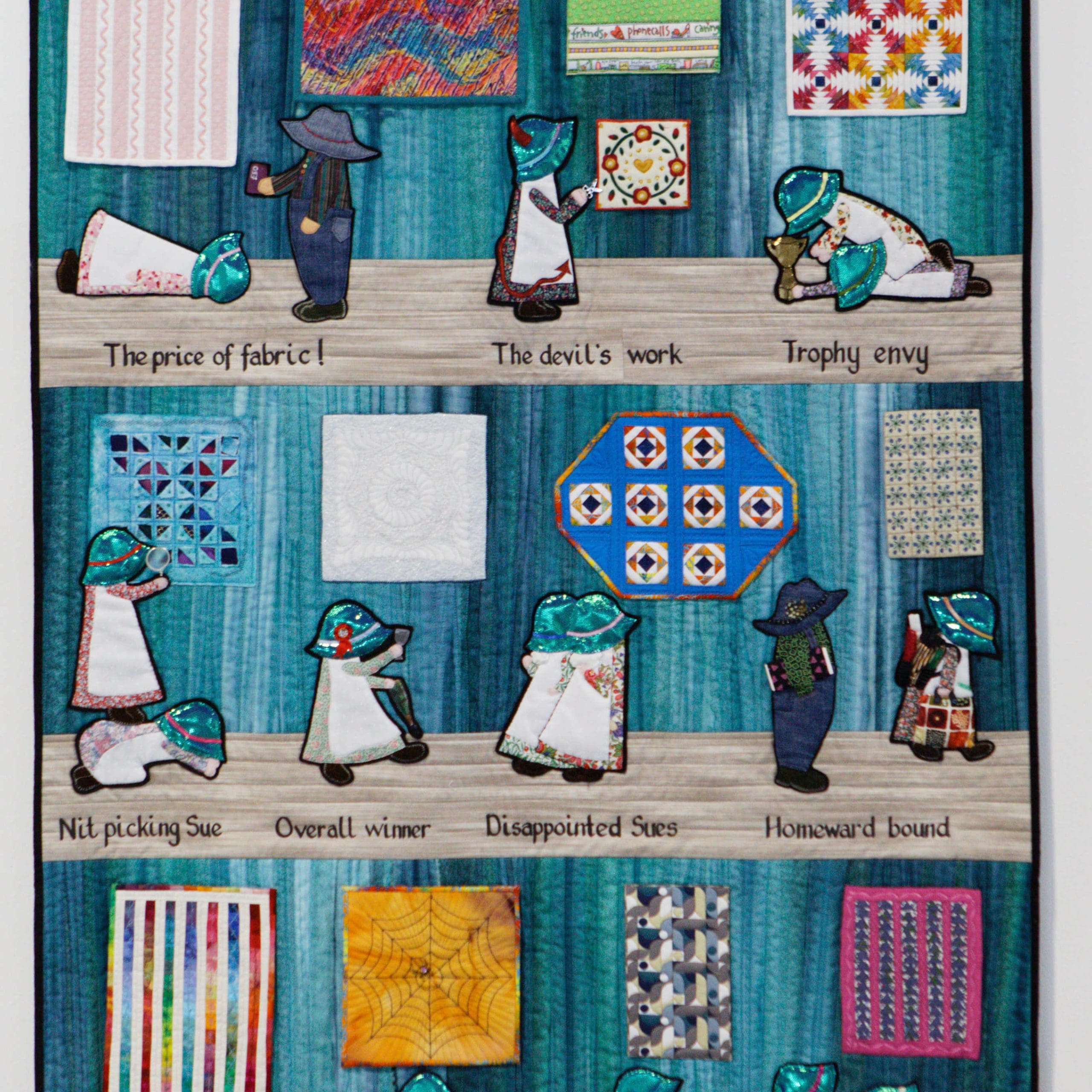 Nine To Five - Antics At The Quilt Show