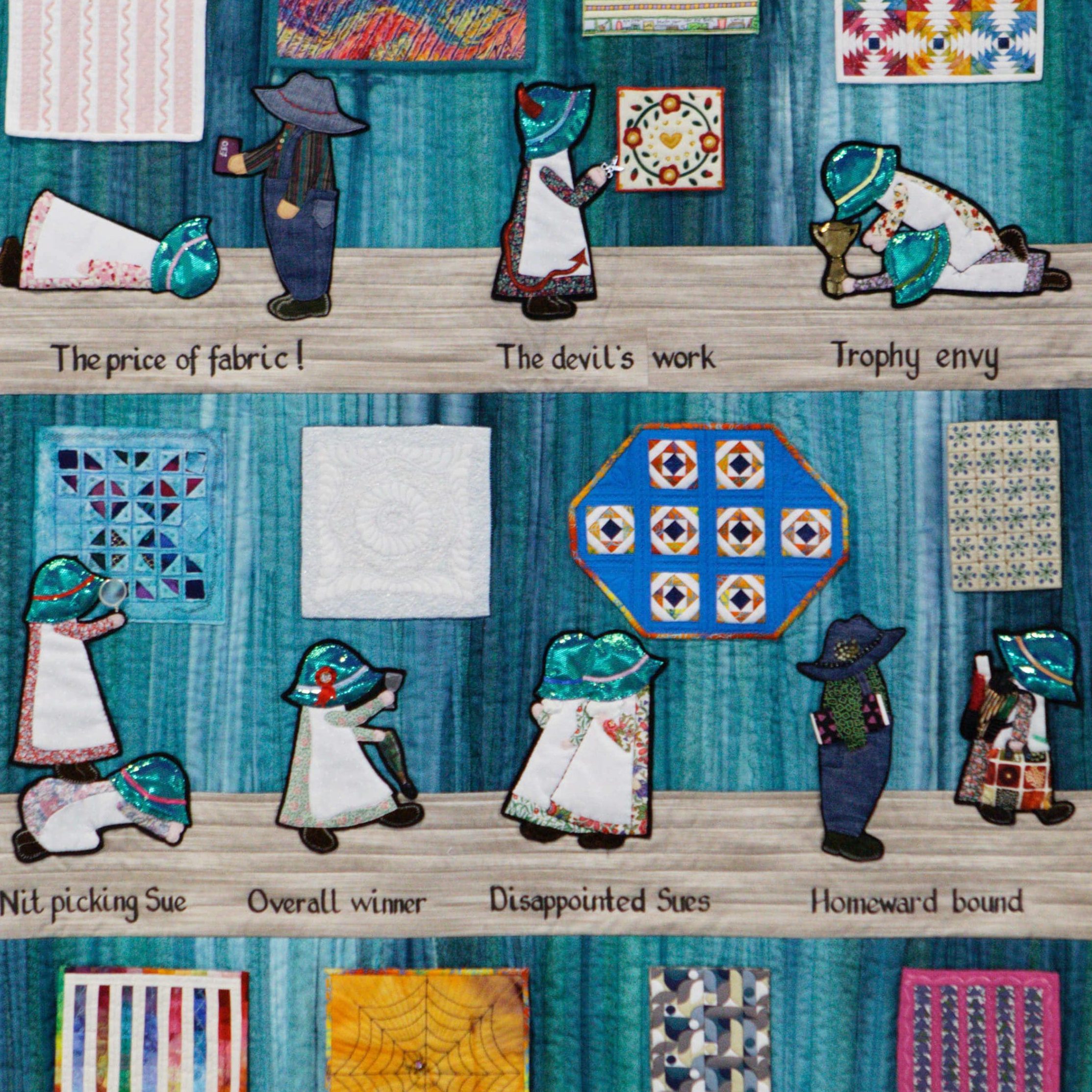 Nine To Five - Antics At The Quilt Show
